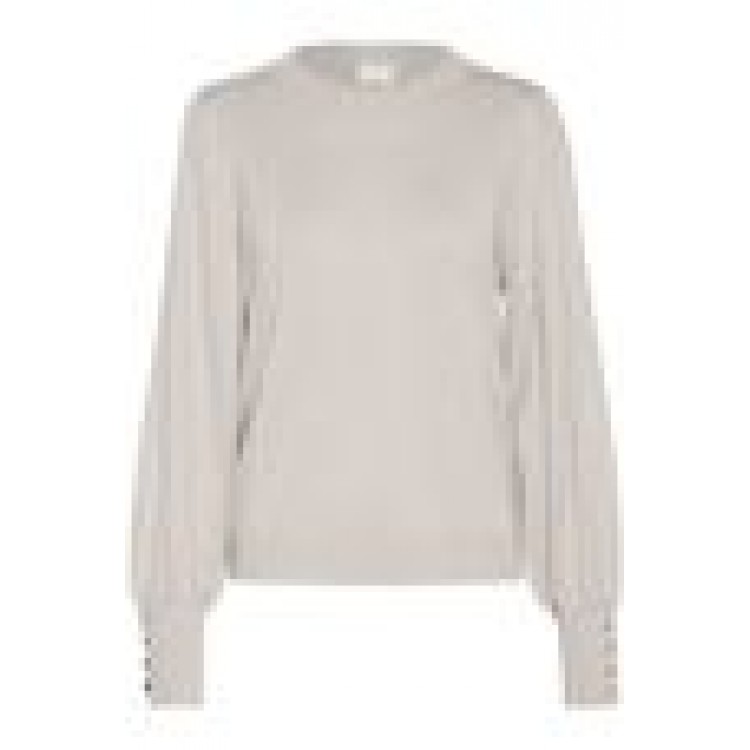  Kaffe O-neck pullover KALizza Elephant Skin Melange